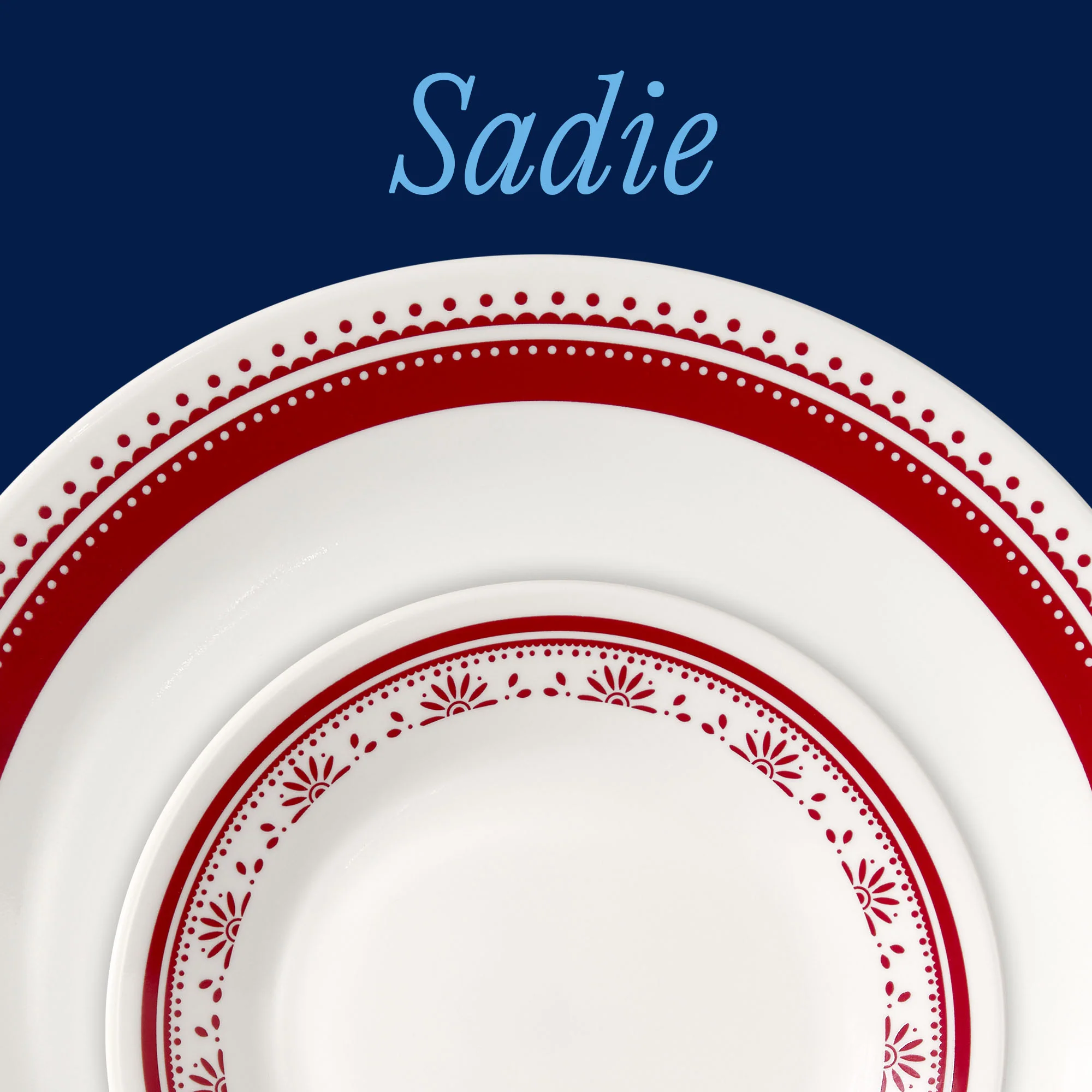 Corelle® Sadie 18-piece Dinnerware Set, Service for 6 - Image 2