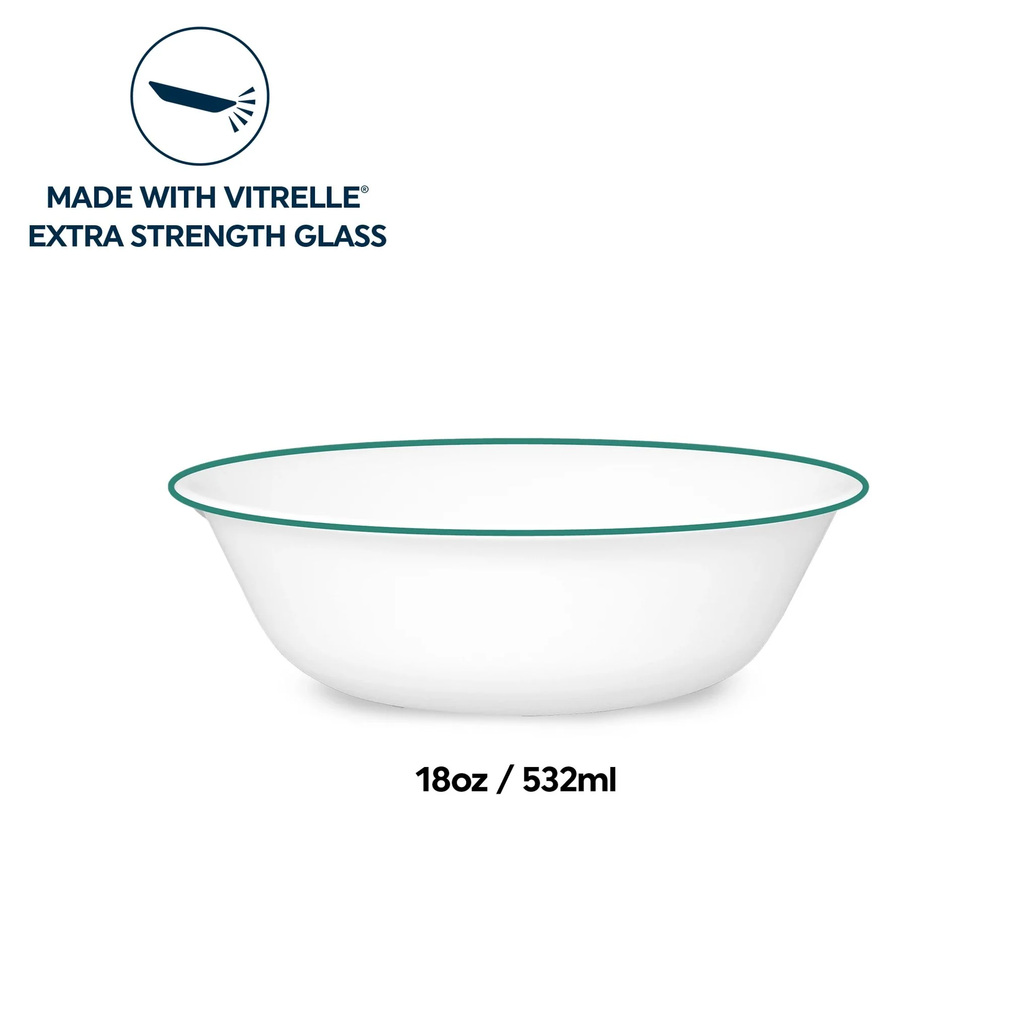 Corelle® Solar Print 18-ounce Cereal Bowl - Image 3