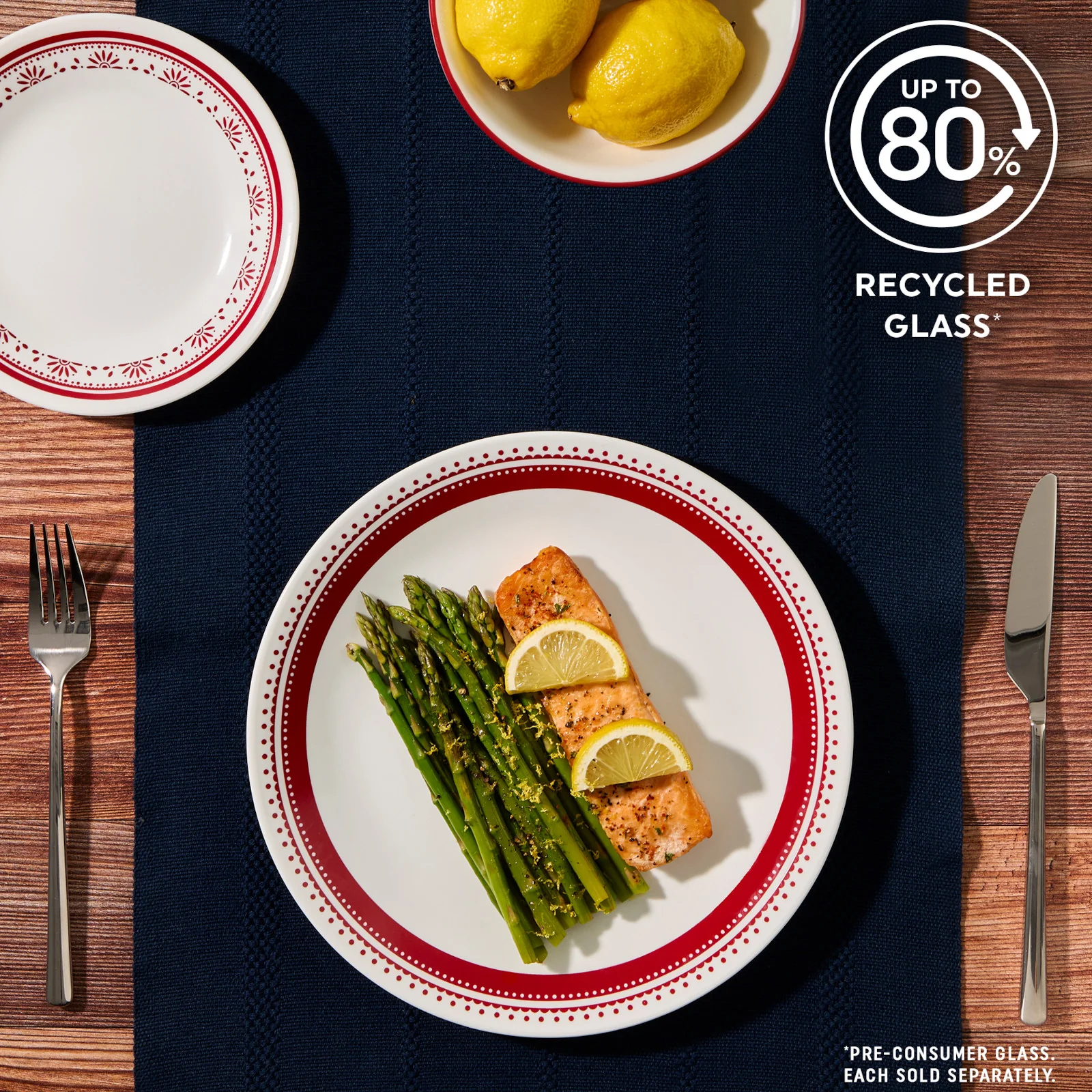 Corelle® Sadie 6.75" Appetizer Plate - Image 5