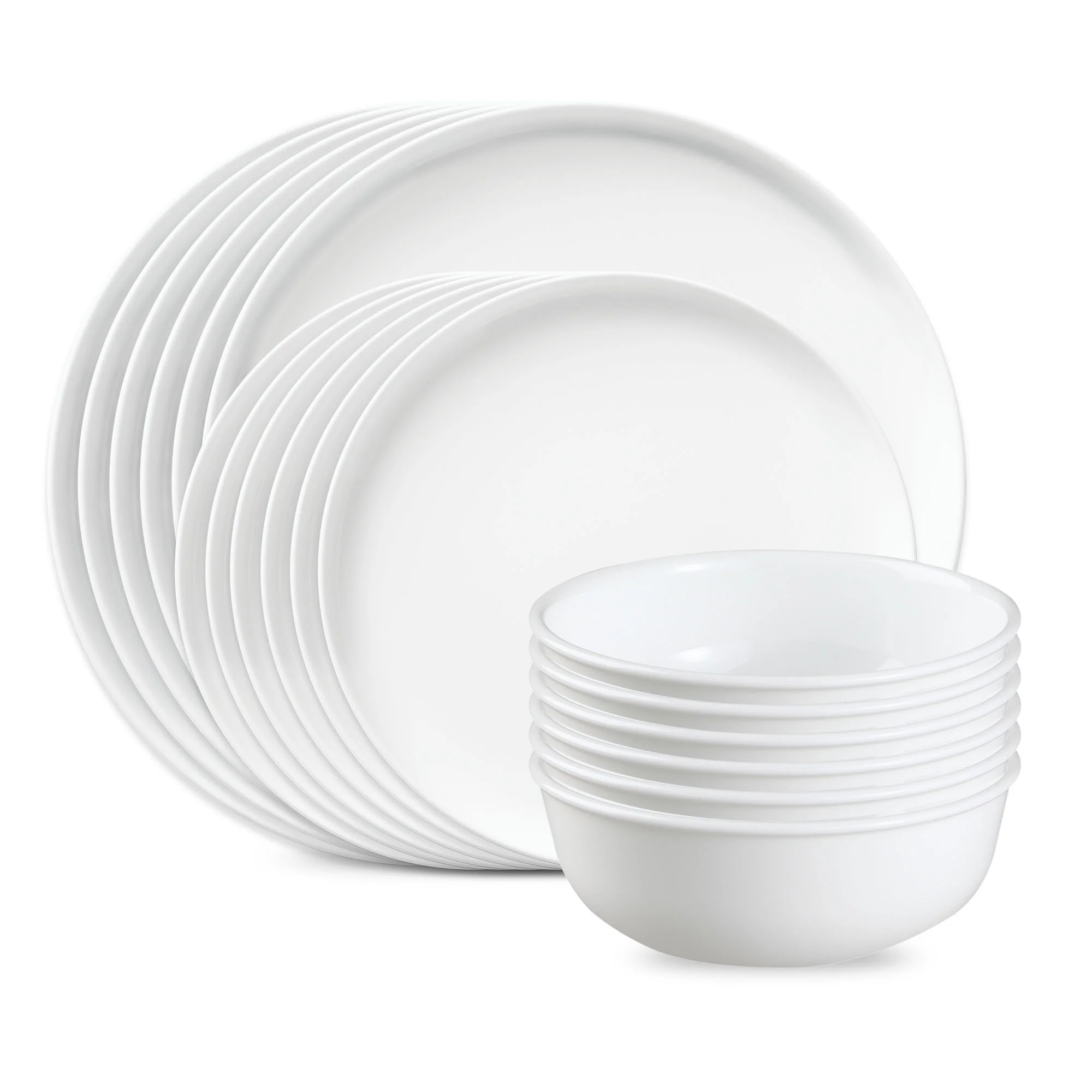 Corelle® Luxe Atlas 18-piece Dinnerware Set, Service for 6 Glass