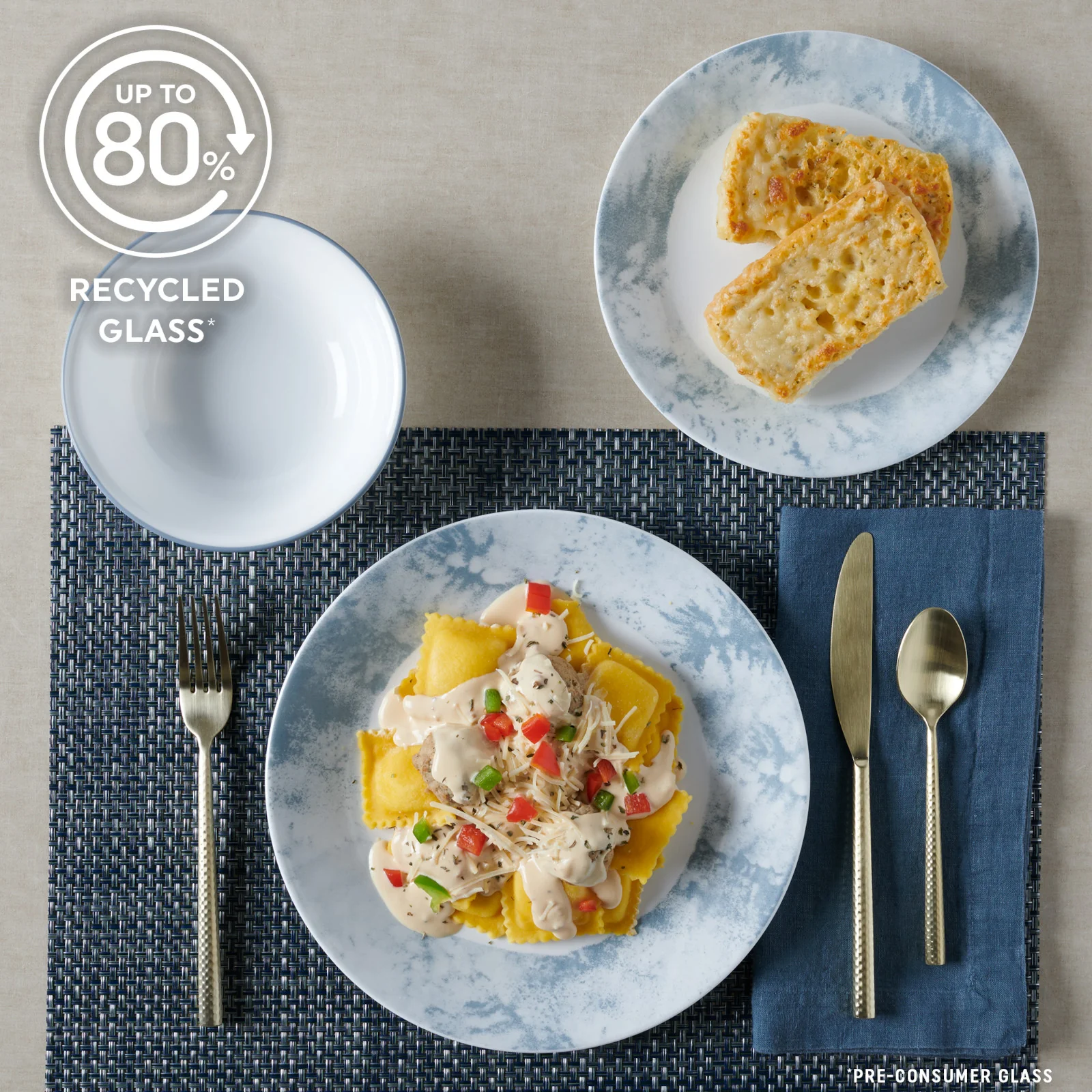 Corelle® Salt Wash 12-piece Dinnerware Set, Service for 4 - Image 5