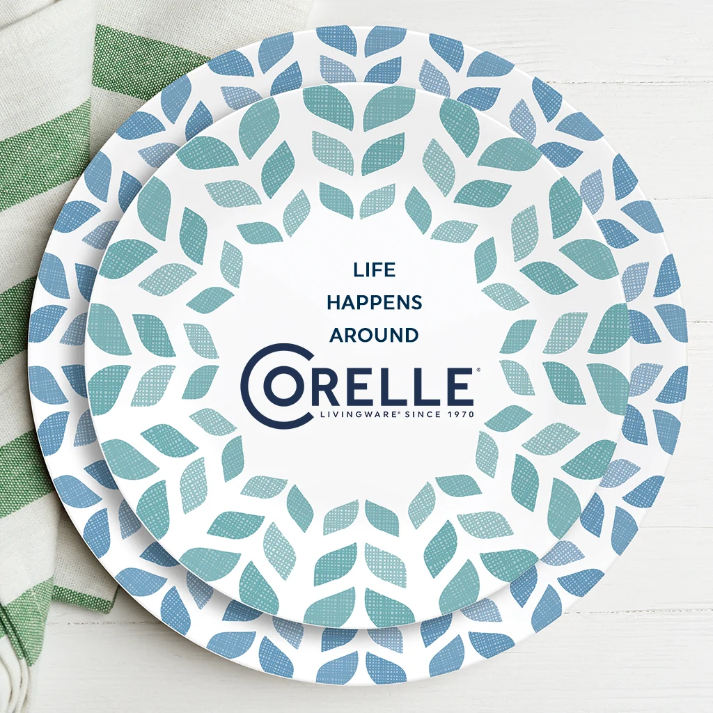 Corelle® Global Collection Northern Pines 12-piece Dinnerware Set, Service for 4 - Image 7